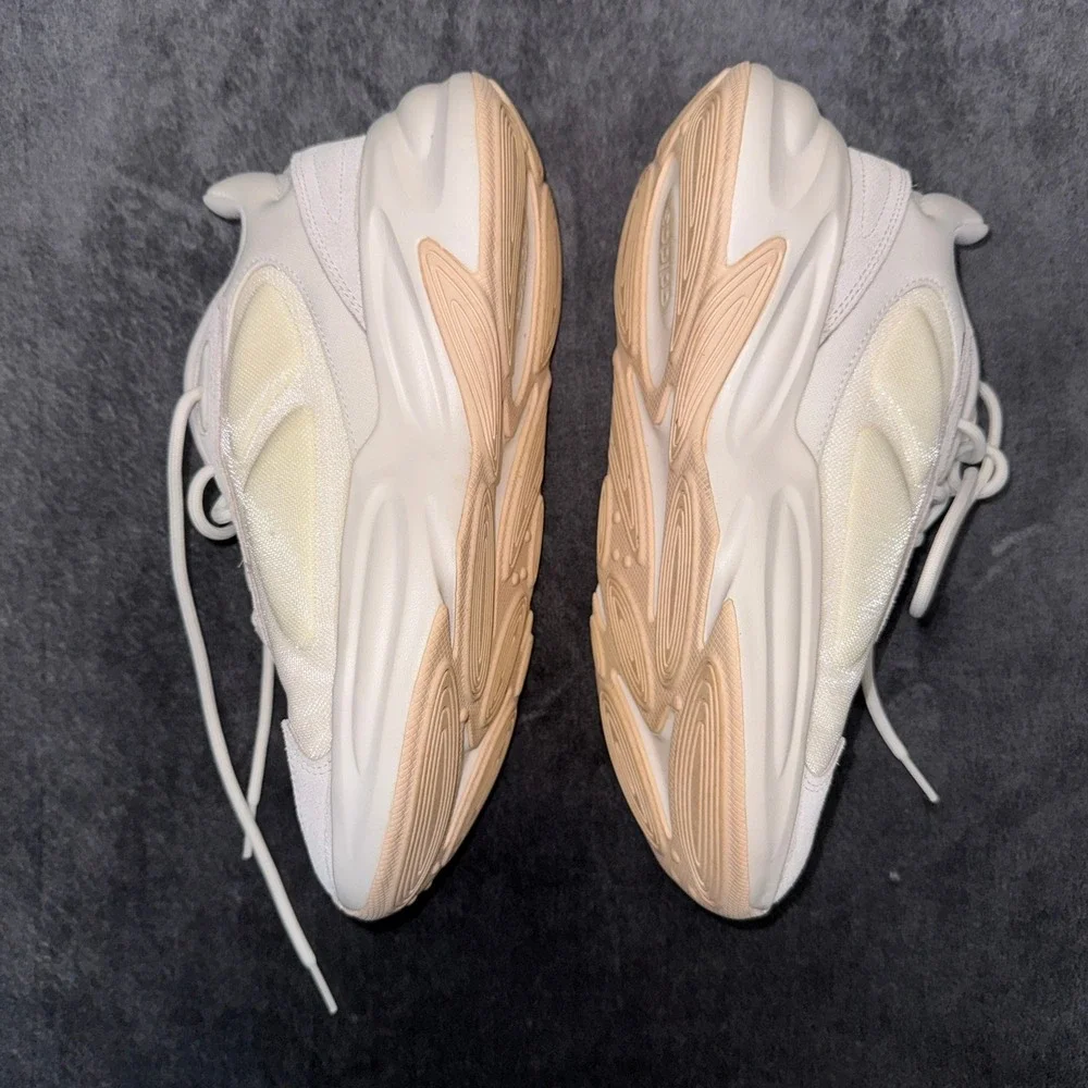 Adidas Ozelia Beige Off White Cloudfoam Adiprene Sneakers Mens Running Shoes